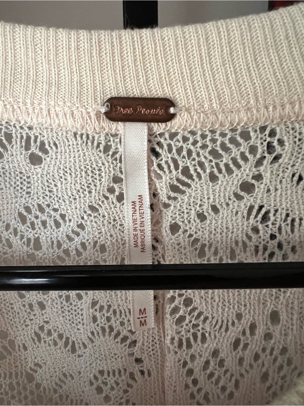 Free people coffee in the morning sheer Lace Long-Sleeve Swing Dress in Cream - Picture 4 of 8